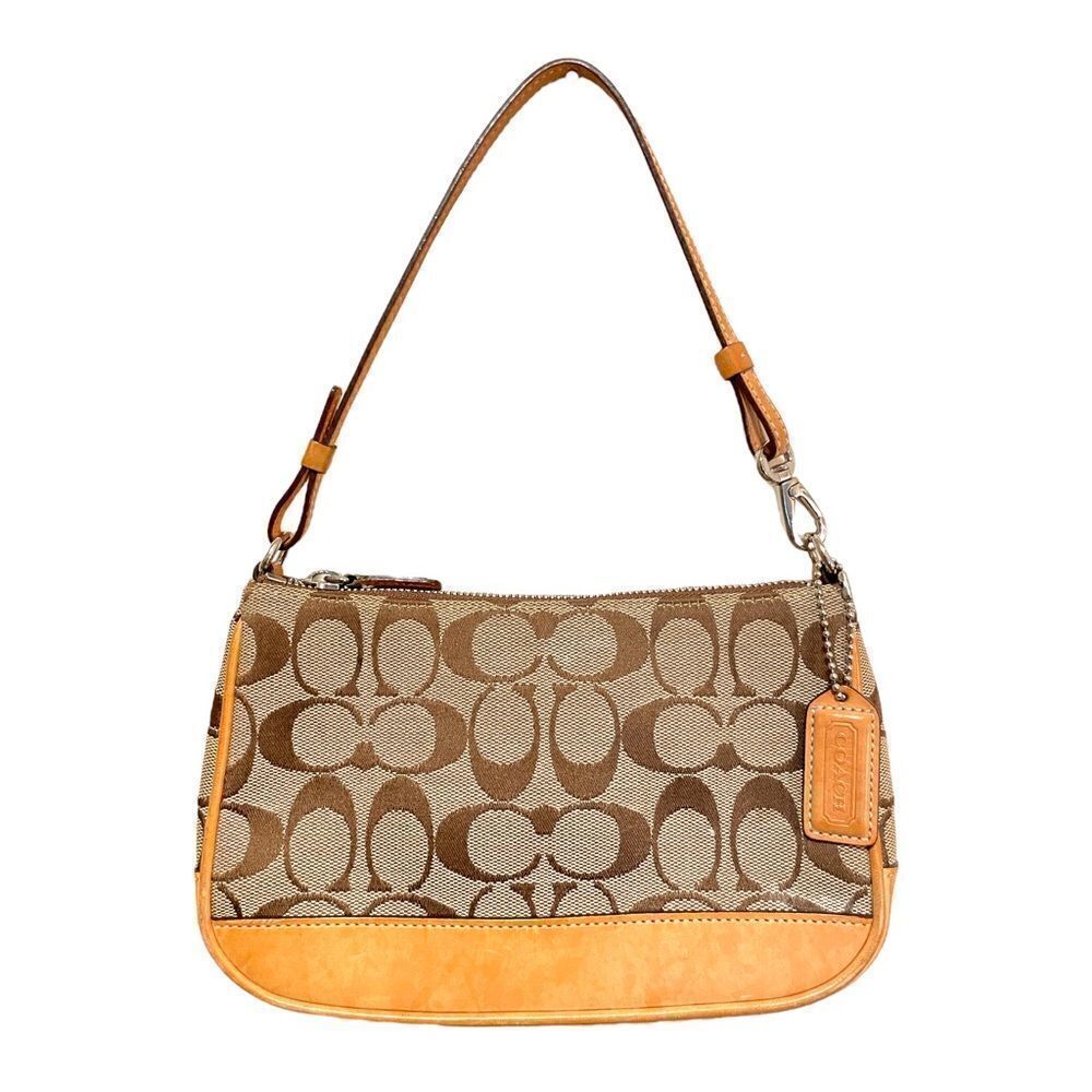 COACH Monogram Small Shoulder Bag & COACH Monogram Wristlet - Picture 12 of 16